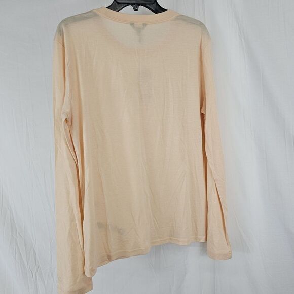 Allbirds The TrinoXO Long Sleeve Tee Wool Blend Classic Fit XXL NWT Aspen - Picture 7 of 7